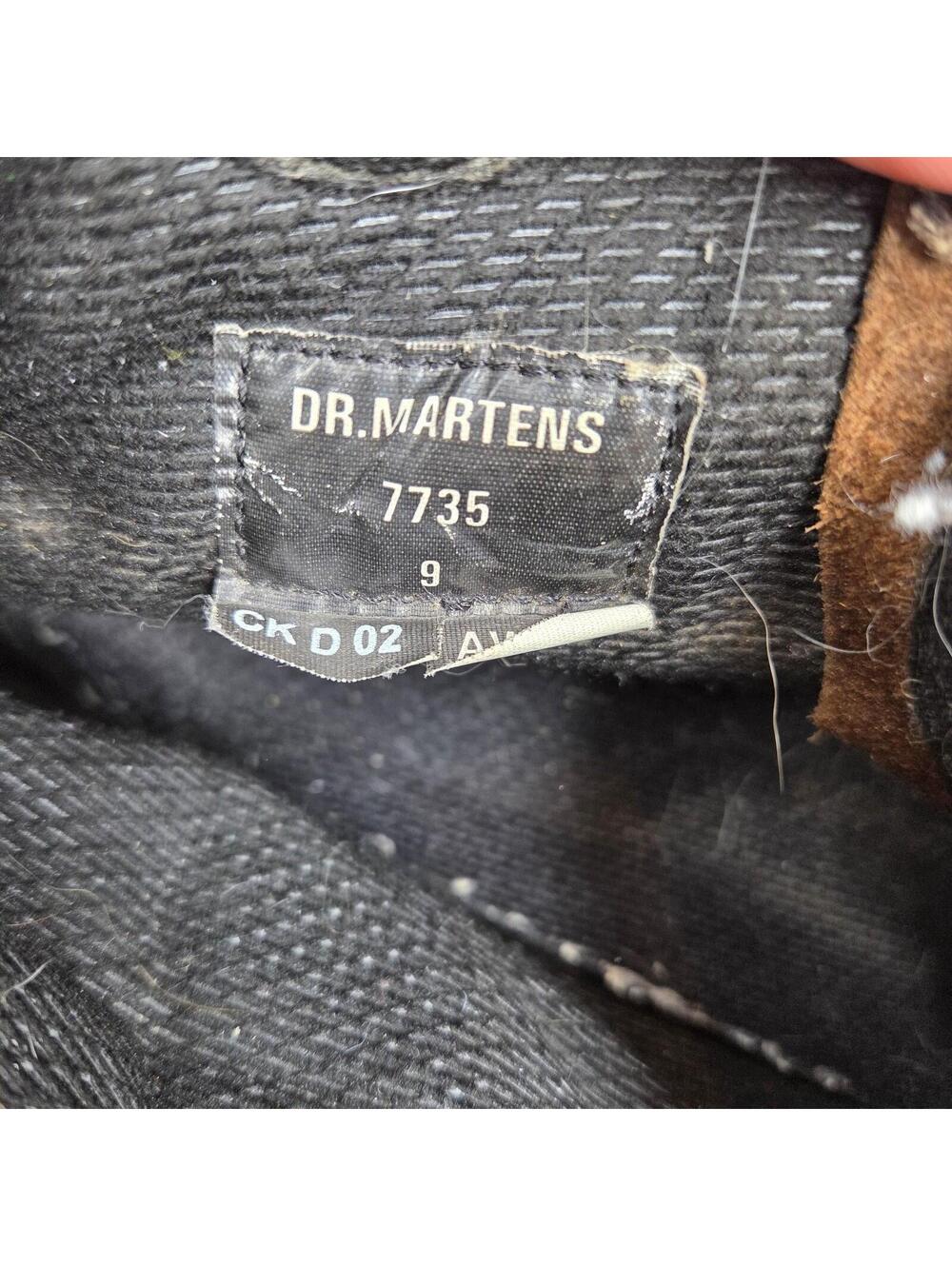 Dr. Martens 7735 Brown Leather Steel Toe Boot US 10 Work Boots Made in England - Picture 8 of 11